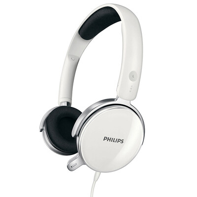 

Philips (PHILIPS) гарнитура игровой гарнитуры гарнитуры компьютер гарнитура SHM7110 (белый)