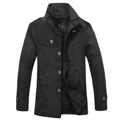 

Zogaa Men's Wind Coat Thick Short