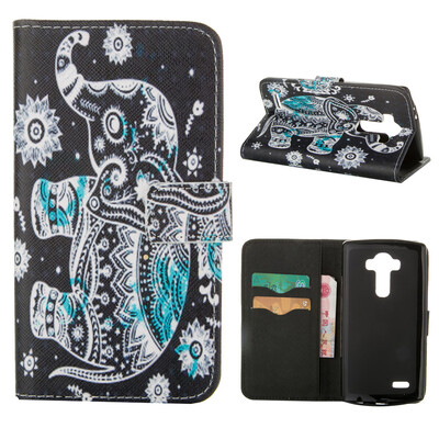 

MOONCASE ЧЕХОЛ ДЛЯ LG G4 Flip Leather Wallet Card Slot Foldable Stand Feature [Pattern series] /a15