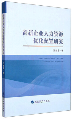 

高新企业人力资源优化配置研究