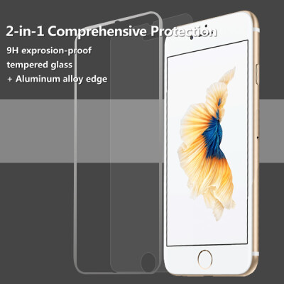 

Ainy Best selling tempered glass screen protector with little color edge for iphone 6/ 6S