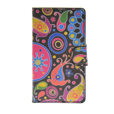 

MOONCASE Flower style Leather Side Flip Wallet Card Slot Stand Pouch Case Cover for Microsoft Lumia 532