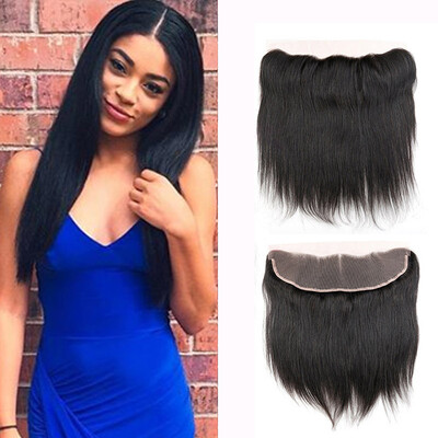 

Dream Like 8A Brazilian Straight Hair 3 Bundles Virgin Human Hair with 13X4 Lace Frontal