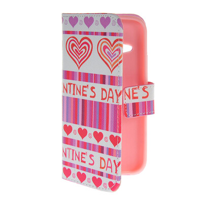 

MOONCASE Pattern Style Leather Side Flip Wallet Card Slot Pouch Stand Shell Back ЧЕХОЛ ДЛЯ HTC One 2 Mini ( M8 Mini )