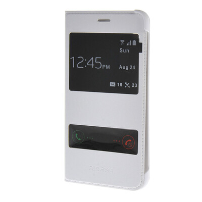 

MOONCASE Case for Huawei Honor 4A (5.0") Ultra Slim View Window Flip Leather Case Cover White