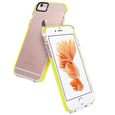 

ESCASE mobile phone shell anti-fall three-dimensional full protection Apple phone protective cover for Apple iPhone 6S Plus youthful yellow