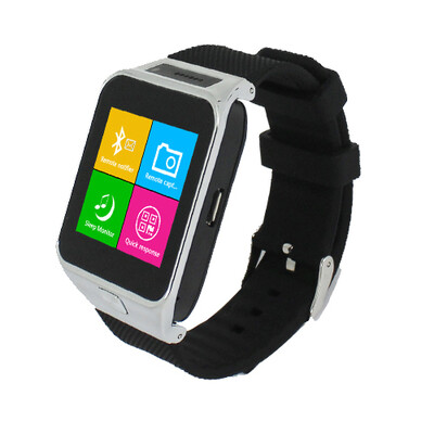 

Elegance Quadband Smart Watch Phone Compatible with iOS & Android Smartphone, support multi language with Dialer/ Messaeg/ Bluetooth Notifier/ Music/ Broswar/ Pedometer/ Sleep Monifing/ Alarm Clock