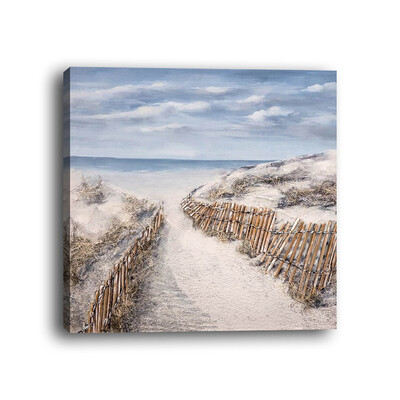 

Framed canvas modern living room bedroom background wall simple seaside scenery decorative painting