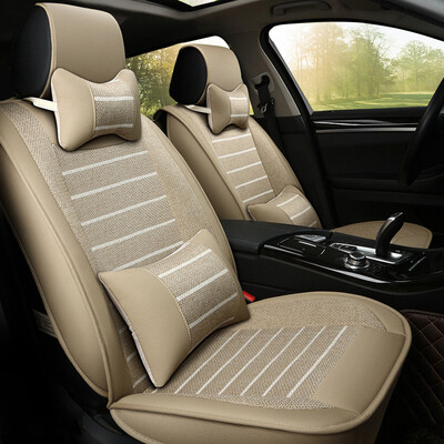 

BOLISH five four seasons GM car seat car seat cushion winter imitation linen all-inclusive car seat cover car seat cushion car seat cover popular leather hemp luxury elegant rice
