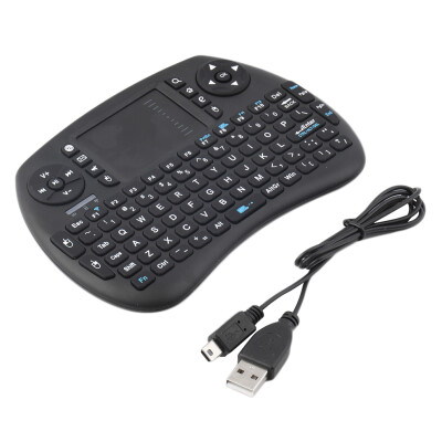 

Mini 2.4GHz Keyboard Air Mouse Remote Control Touchpad for Android Smart TV Black