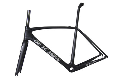 

2018 Deacasen T800 Super Light Cheap Di2&Mechanical Carbon Fiber Bike Frame Bicycle 49 52 54 56 58cm Aero Carbon Road Frame