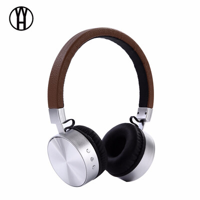 

WH BT009 Fashion metal headset headband Wireless sports earphone Stereo Bluetooth Headphone for xiaomi huawei samsung iphone