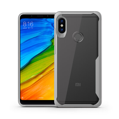 

Goowiiz роскошь телефон дело для Xiaomi Redmi Note 5/Note 5 Pro HD акрилового стекла TPU силикон предотвратить падение полная