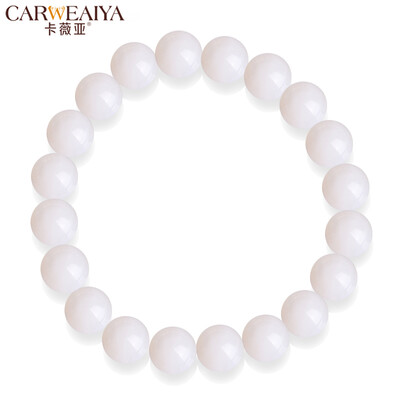 

Carweaiya China South Sea jade pearl gem-level beads bracelets fashion bracelet men&women jewelry collection