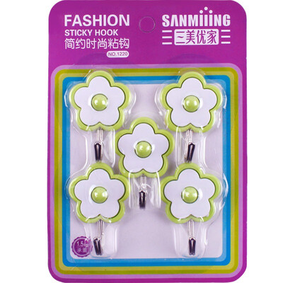 

Three beautiful gifted hook hook fashion hook 1220 color random 5 loaded load bearing 15kg