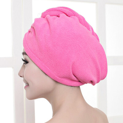 

Jiebi Shi dry hair cap dry hair towel microfiber strong water absorption super soft bathing cap