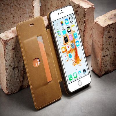 

Iphone 7 Plus8 Plus Luxury Leather Commerce Multi-function Wallet Card Clip Protection Stand Phone case