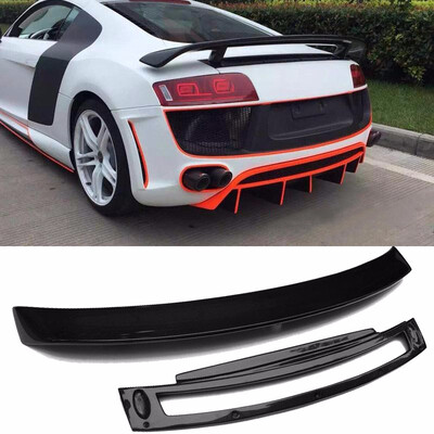 

Double-deck Carbon fiber Trunks Spoiler Fit For Audi R8