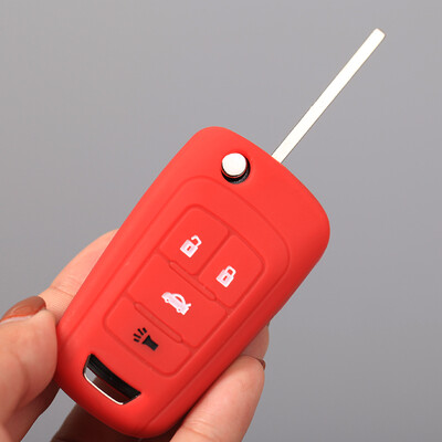 

KOOLIFE car key bag Buick Hideo car special silicone key bag pomegranate red
