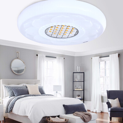

Мейт Мейт LED потолок спальни гостиной потолок, украшенный лотоса (24W) MT-LED24WXJ