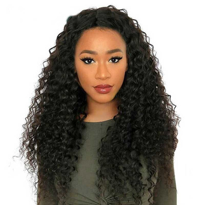 

Deep Wave 250 Density 13x6 Pre Plucked Lace Front Wig Brazilian Human Hair Wigs Dolago