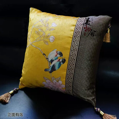 

Freeshipping Cotton Traditional Embroidery Customized Pillow Case Wedding Room Sofa Chair Bedding Hotel Decorative Cushion Cover