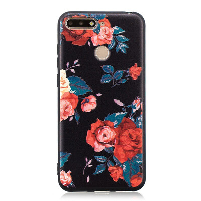 

GANGXUN®Huawei Honor 7A Case Embossed Soft TPU Shockproof Print Protective Cover