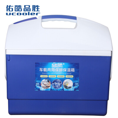 

Youku products win 20L portable household incubator breast milk storage box blood medicine cold box car outdoor picnic barbecue fishing box blue