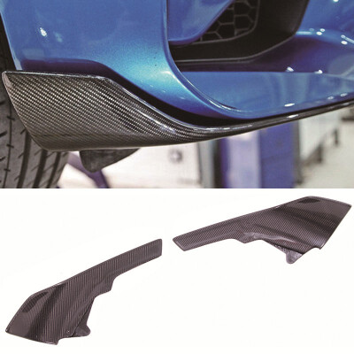 

M-P Style Carbon fiber Add On Front Splitters Winglets For BMW M2 F87