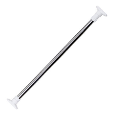 

Stainless steel retractable thickening shower curtain rod wardrobe struts curtain rod wardrobe struts 70cM-120CM