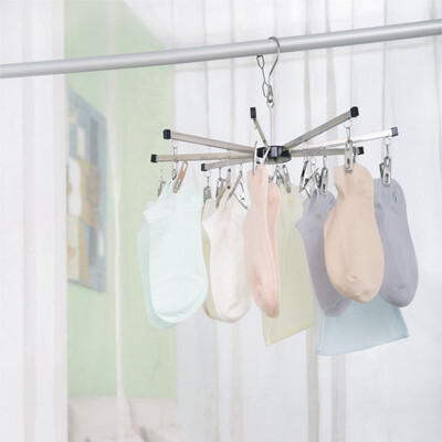 

Yipin home YIPIN multi-clip underwear underwear rack wind-proof drying rack sun socks rack clothes clip drying towel rack SU1216 stainless steel umbrella rack 16