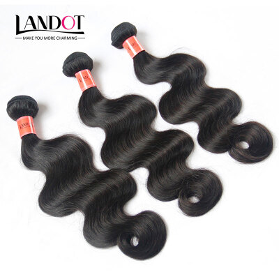 

9A Brazilian Virgin Hair Body Wave 100 Human Hair Weaves 3 Bundles Lot Unprocessed Brazilian Wavy Remy Hair Extensions Soft Thick