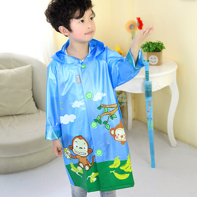 

(Kendo) children's raincoat with a package of primary school students poncho children's cartoon raincoat R1 pink cartoon XL code