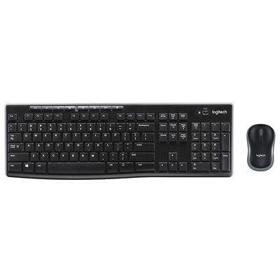 

Беспроводная мышь и клавиатура Logitech MK270