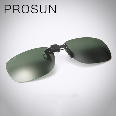 

Prosun sunglasses clip men&women polarized sun sunglasses clips myopia clips N9 sand black