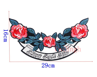 

twilingh Patches Sewing On Iron-On Accessories Flower Embroidered Sequined Patches For Women Dress Clothing