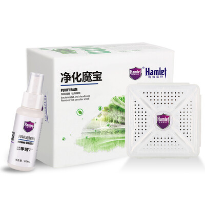 

Hamlet purification magic treasure car deodorant new car deodorant smell to odor to formaldehyde interior purification air freshener solid perfume perfume