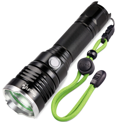 

Fire (supfire) X11 LED light flashlight long-range outdoor home rechargeable self-defense life-saving hammer mini with 18650 battery