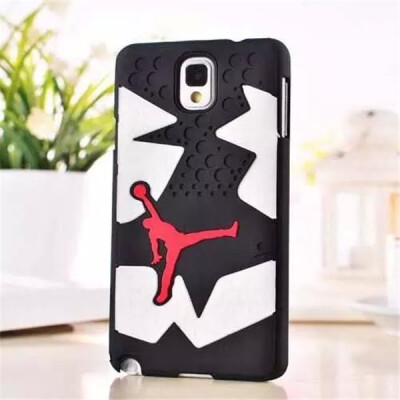 

MITI 3D Jordan Shoe Sole PVC Rubber Cover Case For Samsung GALAXY Note III 3 Note3 N9000 Hot sale Jumpman 15 Colors Phone Cases