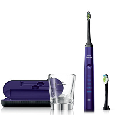 

Philips (PHILIPS) электрическая зубная щетка HX9372 / 04 алмаз яркий белый тип зарядка взрослый акустический удар очарование фиолетовый бриллиант