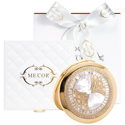 

MECOR MECOR Creative Gifts Elegant Time Creative Gifts Send your girlfriend to send your girlfriend to send his wife gift mirror portable makeup mirror gift box gift box packaging 7113G