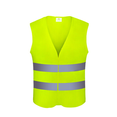 

Tang Chi CT reflective vest vest reflective clothing traffic riding vest car safety warning vest traffic police sanitation construction duty safety clothing fluorescent net two horizontal magic stickers