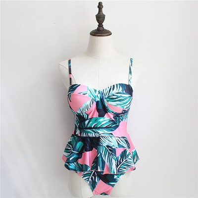 

One Pieces Printing Swim Suit Bodysuit Sexy Swimwear Women Set Suits Brazilian Bikini Swimsuit