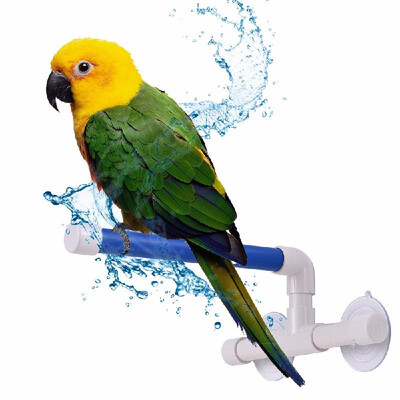 

Bird Stand Supplies Bird Shower Bath Perch Folding Stand Rack Platform Toys for Small Medium Large Size Parrot Funny T0E2L2L5