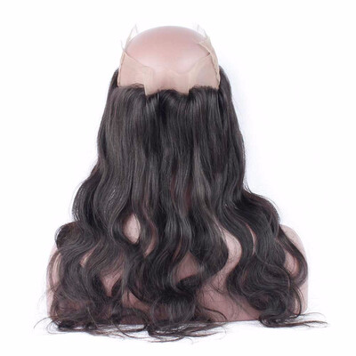 

HCDIVA 360 Lace Frontal with Baby Hair 22x4x2 Pre Plucked Brazilian Body Wave Free Part Frontal 100 Human Virgin Hair Frontal