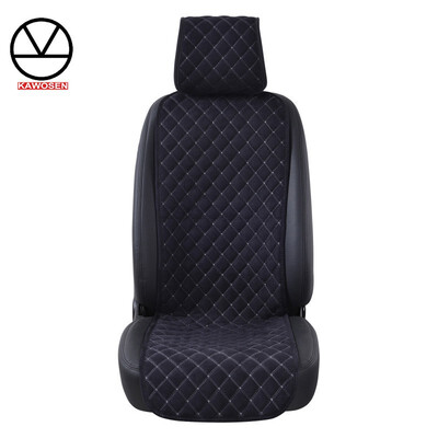 

KAWOSEN 1PCS Car Seat Cover Nano Cotton Velvet Cloth Universal Seat Cushion Protector 4 Colored Car-Styling Interior Accessories