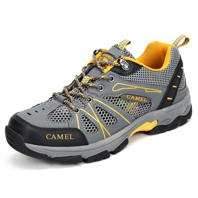 

Camel (CAMEL) outdoor hiking shoes spring and summer female models breathable shock absorber wear shoes walking shoes low to help women A51303601 pink 38