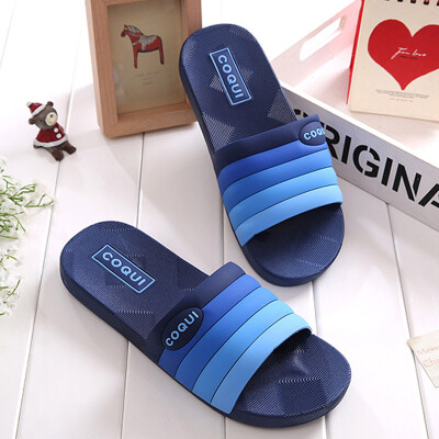 

[Jingdong supermarket] cool coqui bathroom slippers couple slippers gradient color home cool slippers purple 38 yards LJ85492