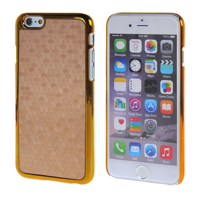 

MOONCASE iPhone 6 (4.7") Case Gold Chrome Scale films Style Hard Back Case Cover for Apple iPhone 6 (4.7") Gold