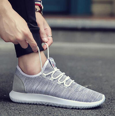 

2018 summer men shoes fly woven breathable coconut shoes British wild casual sports shoes low to help tie the tide shoes